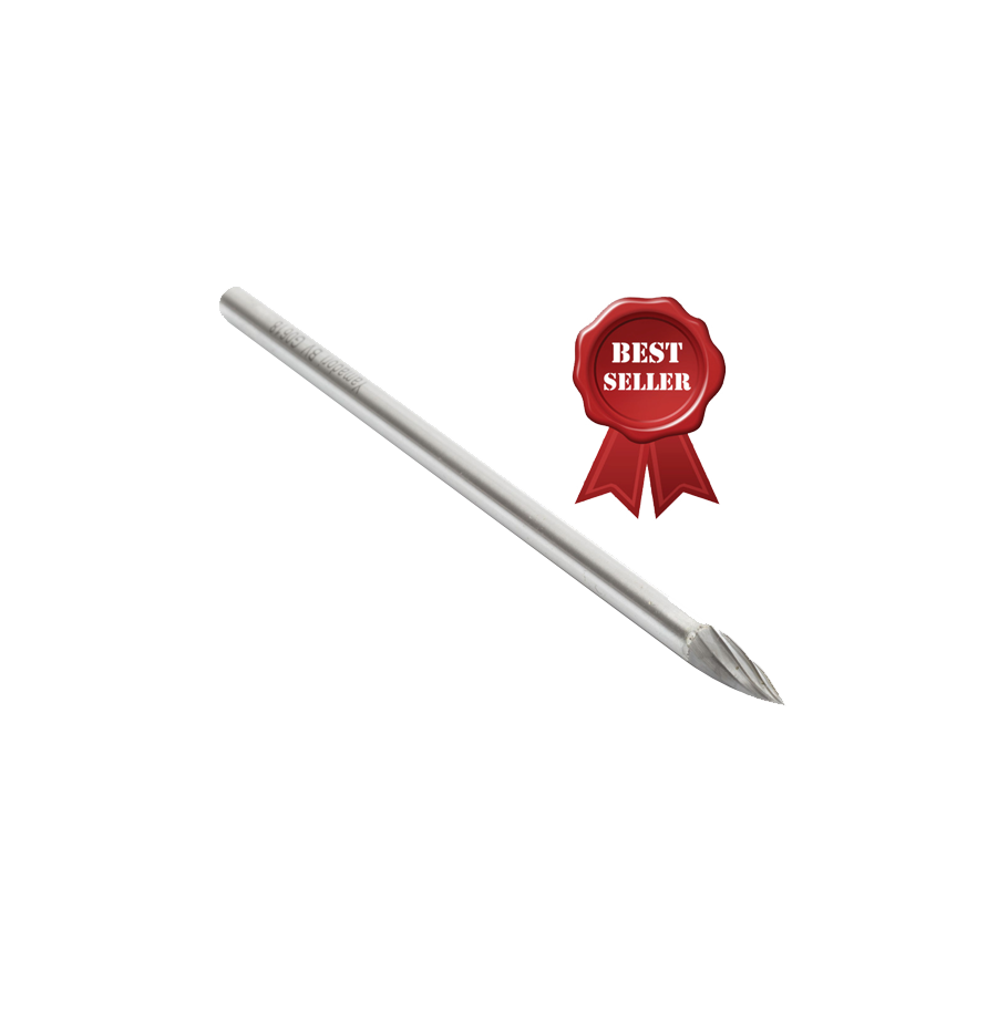Deep carving bit with point shape head 653 (6mm)