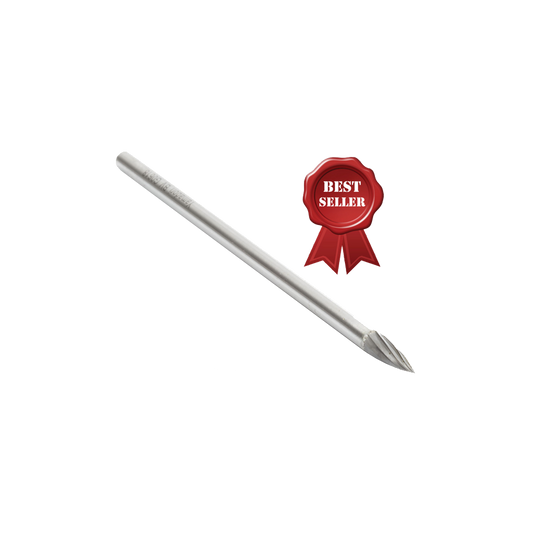 Deep carving bit with point shape head 653 (6mm)